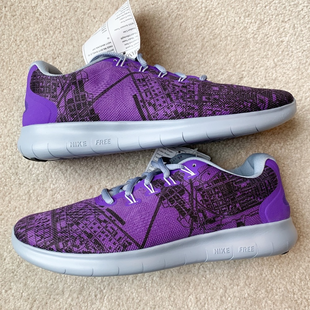 Nike Free Run Shield ID, NY Graphic Men's Shoe